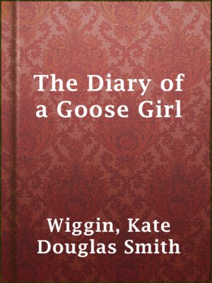 cover image of The Diary of a Goose Girl